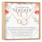 Teacher Necklace, Multiple Styles