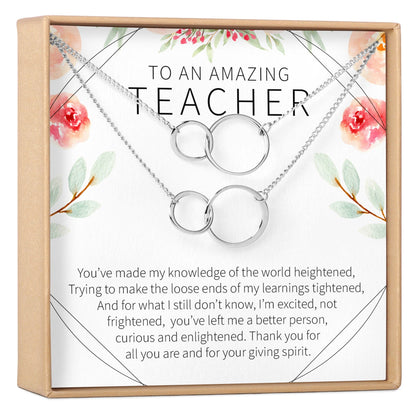 Teacher Necklace, Multiple Styles