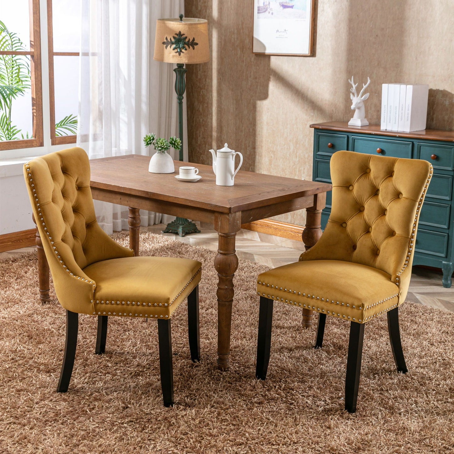 Nikki - High-End Tufted Dining Chair (Set of 2)