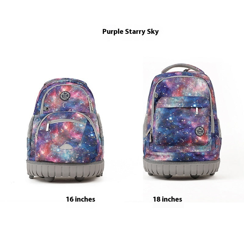 Children's Trolley Schoolbag Student Korean Style Backpack