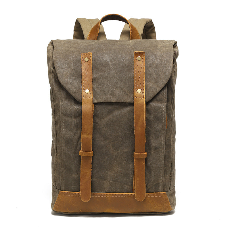 Outdoor Canvas Waterproof Sports Travel Backpack
