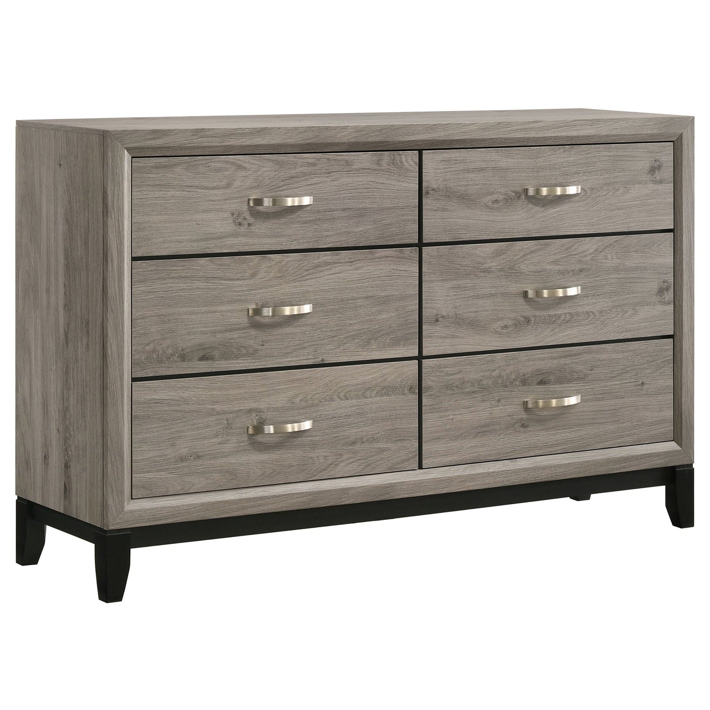 Valen Five-piece Eastern King Bedroom Set Light Taupe