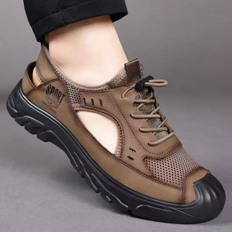 Men's Fashionable Soft-Soled Casual Hole Sandals