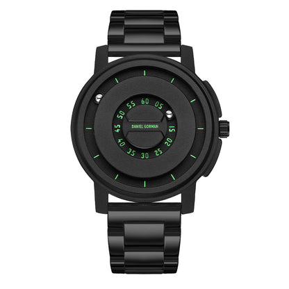 Brand-name Steel-band Sports Magnetic-levitation Silicone-ball Electronic Mens Watch