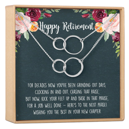 Retirement Necklace, Multiple Styles
