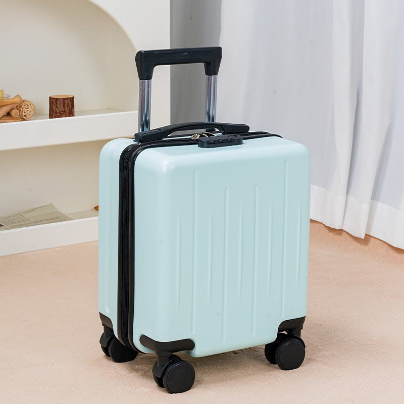 Board-Ready Mini Rolling Travel Suitcase