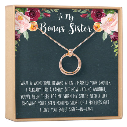 Sister-In-Law Necklace, Multiple Styles