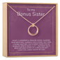 Sister-In-Law Necklace, Multiple Styles