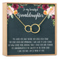 Granddaughter Necklace, Multiple Styles