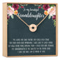 Granddaughter Necklace, Multiple Styles