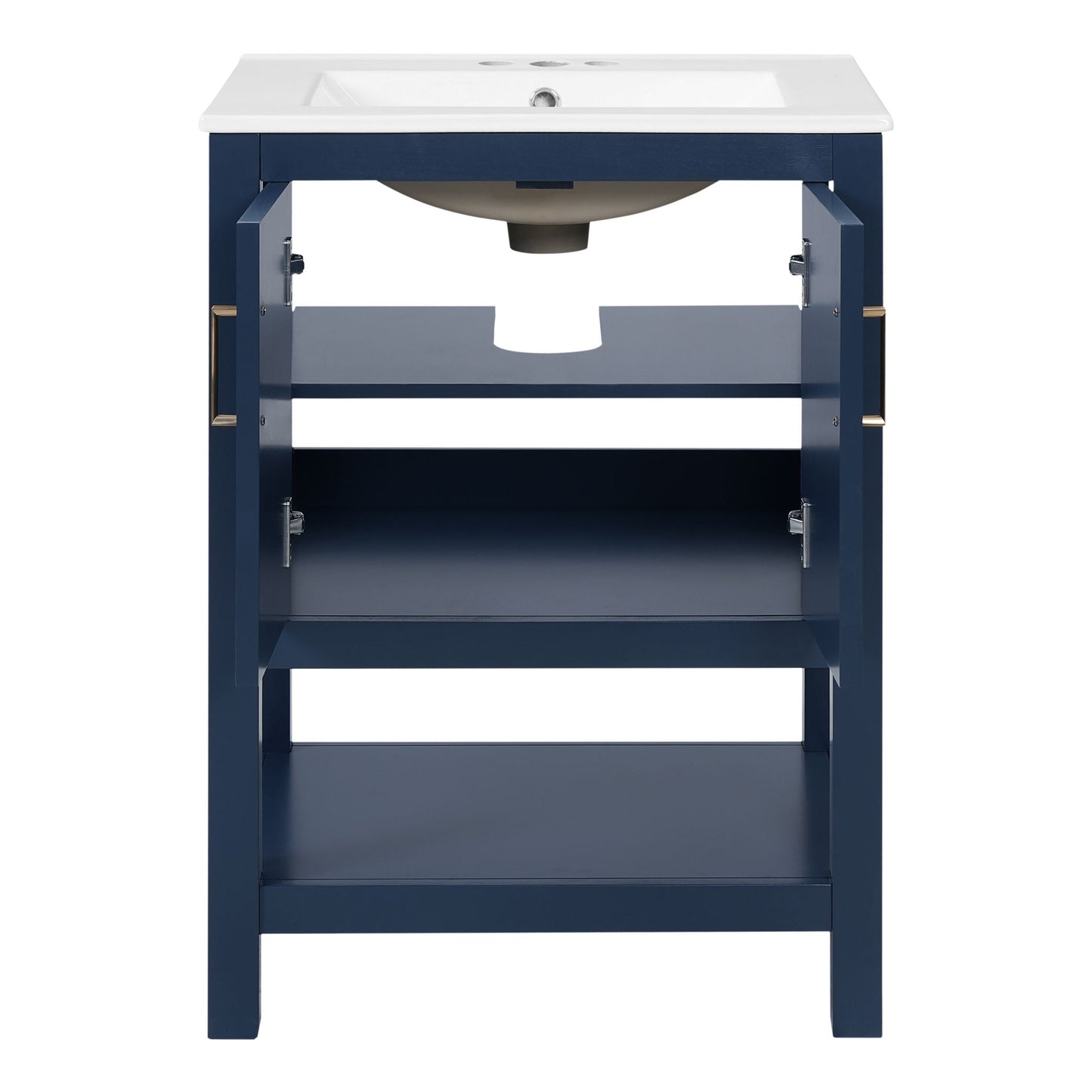 Modern Bathroom Vanity With Elegant Twill Design