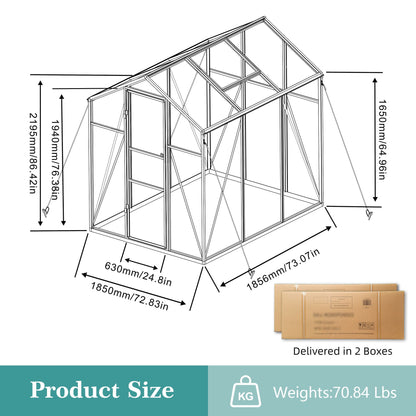 Gain Height Windproof house With Raised Base
