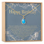 Birthday Birthstone Necklace, Multiple Styles Necklace