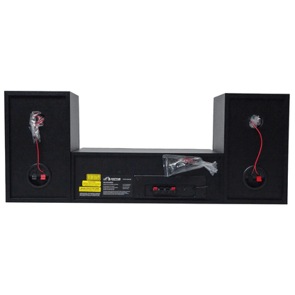 Victor Milwaukee 50W Desktop CD Stereo System Black - Refurbished