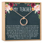 Teacher Necklace, Multiple Styles