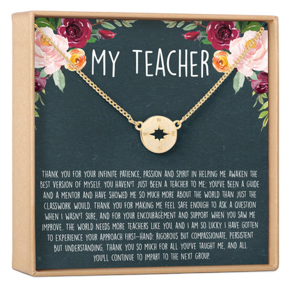 Teacher Necklace, Multiple Styles