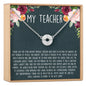 Teacher Necklace, Multiple Styles