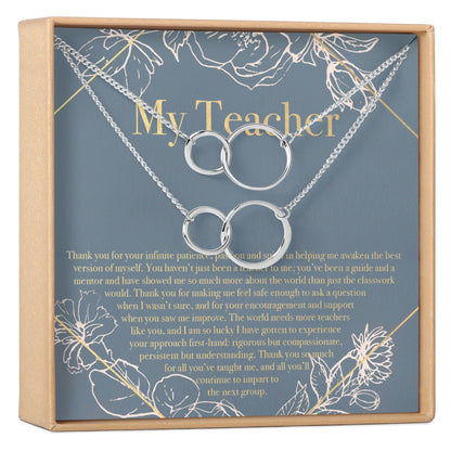 Teacher Necklace, Multiple Styles
