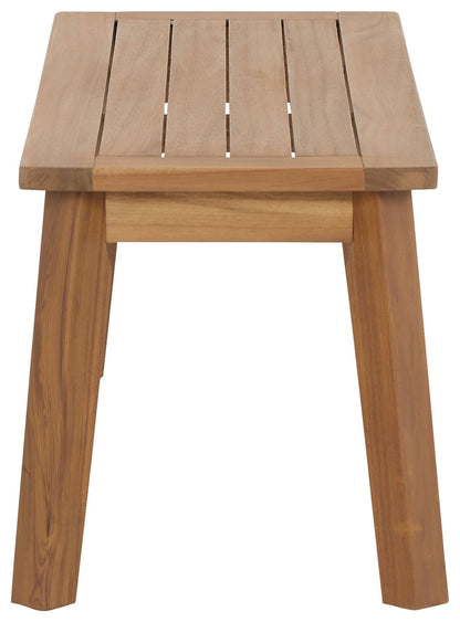 Janiyah - Bench - Light Brown