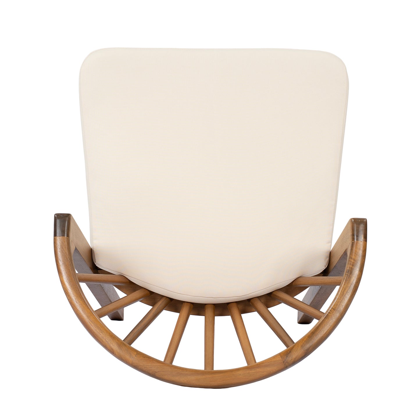 Outdoor Dining Chairs Set of 2, Acacia Wood Patio Chairs with Cushions