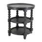Round 3 Tiered Side Tabel, End Tabel For Lving Room Bedroom Entryway