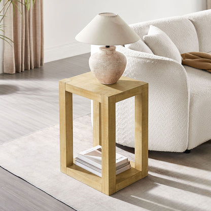 14 Inch Rectangular MDF Coffee Table