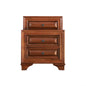 Storage Nightstand - Oak