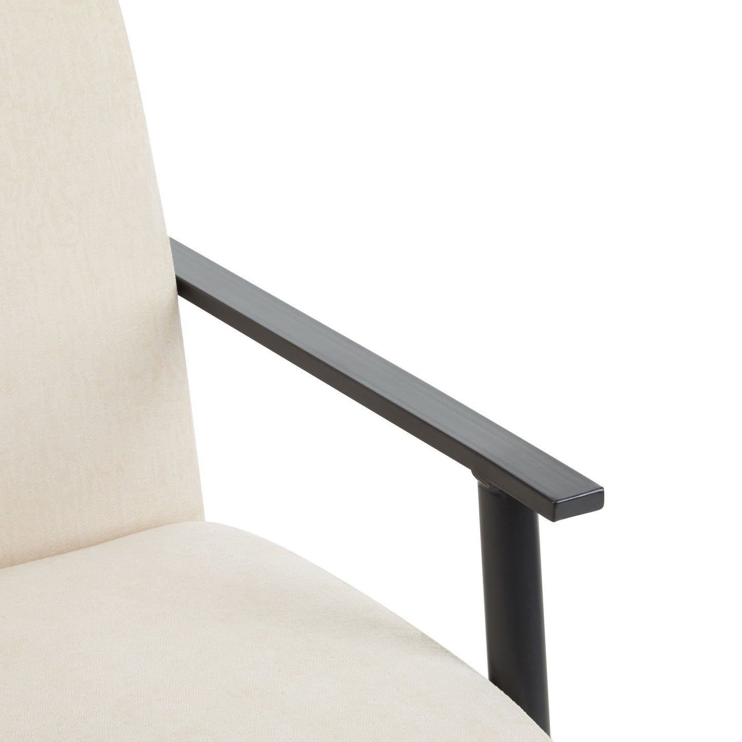 Modern Lounge Chair With Upholstery