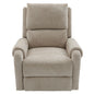 Manual Recliner Massage Chair With Swivel Rocker, 8 Massage Modes, Side Storage Pocket
