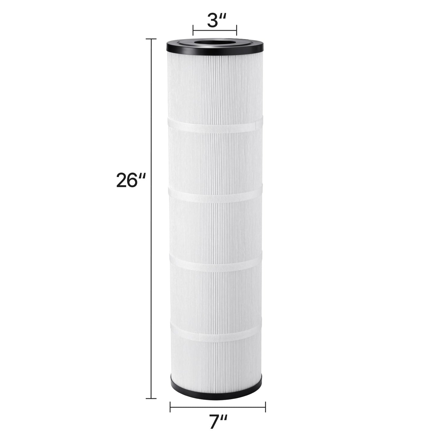 4Pack Hot Tub Spa Pool Filter Cartridge 105 Sq. Ft Compatible Pentair CCP320