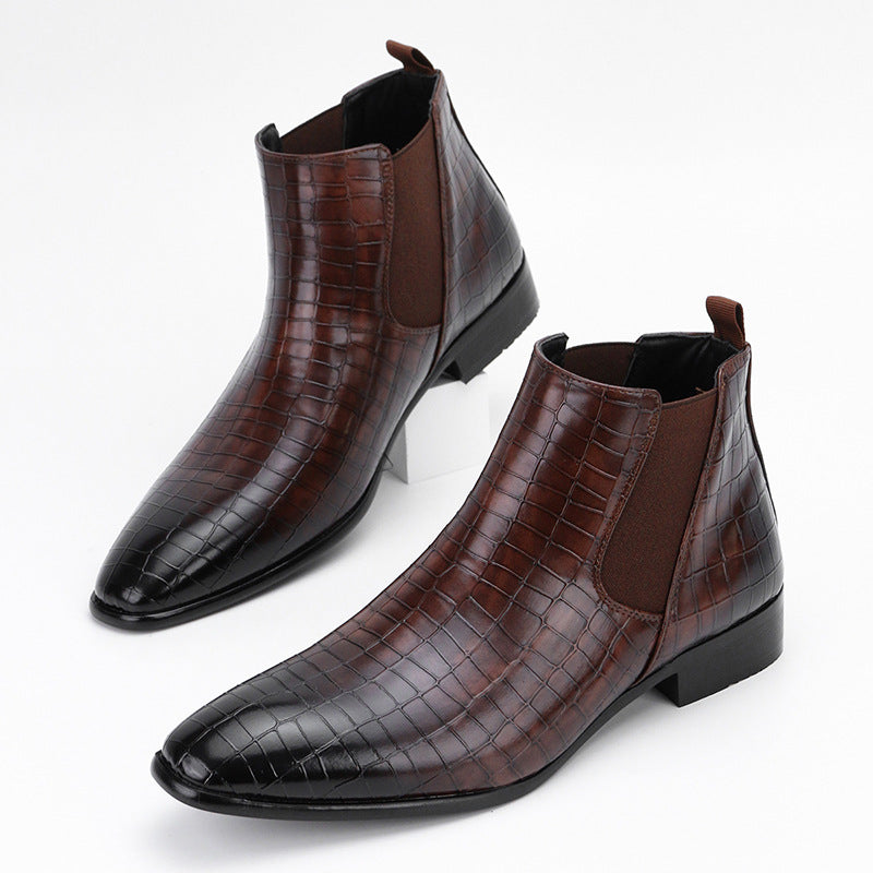 British-style Casual Versatile Fashionable Mens Ankle Boots