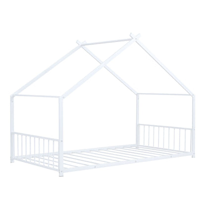 Metal House Bed