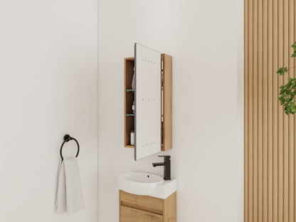 14'' Bathroom Mirror Cabinet with Storage