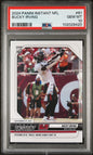 Graded 2024 Panini Instant NFL Bucky Irving #61 Rookie RC Football Card PSA 10 Gem Mint
