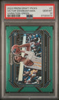 Graded 2023 Panini Prizm Draft Picks Victor Wembanyama #2 Variation Green Rookie RC Basketball Card PSA 10 Gem Mint