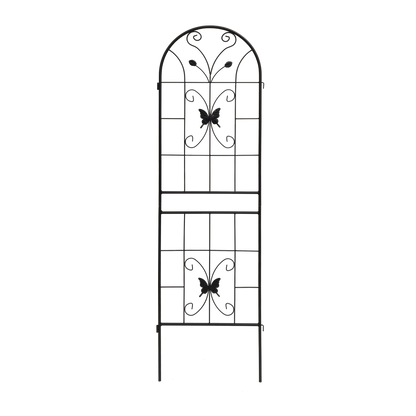 2 Pack Metal Garden Trellis 71" x 19.7" Rustproof Outdoor Support