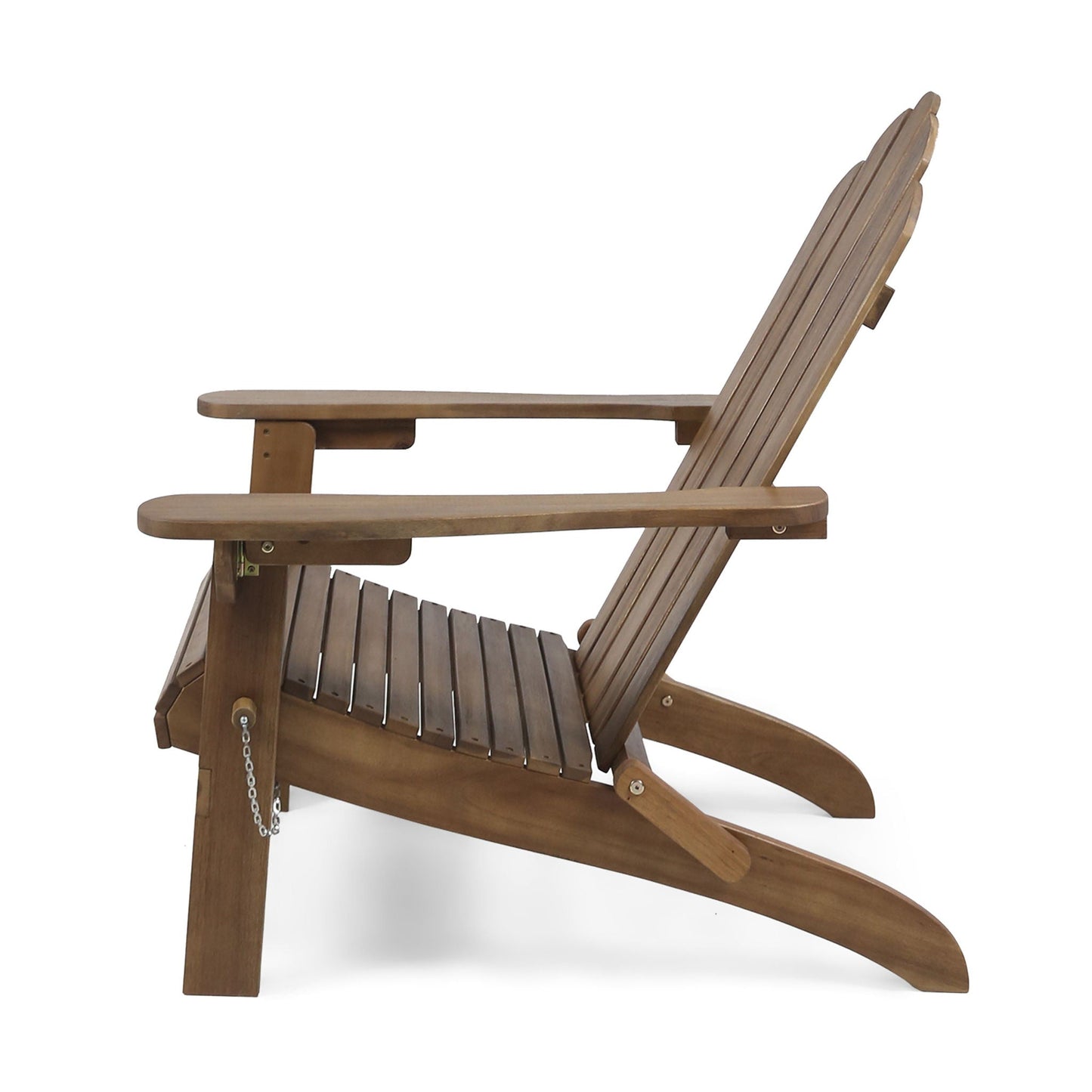 Aurascape Outdoor Acacia Wood Foldable Adirondack Chair