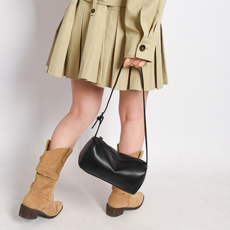 Fashionable High-end Vintage Womens Shoulder And Crossbody Bag