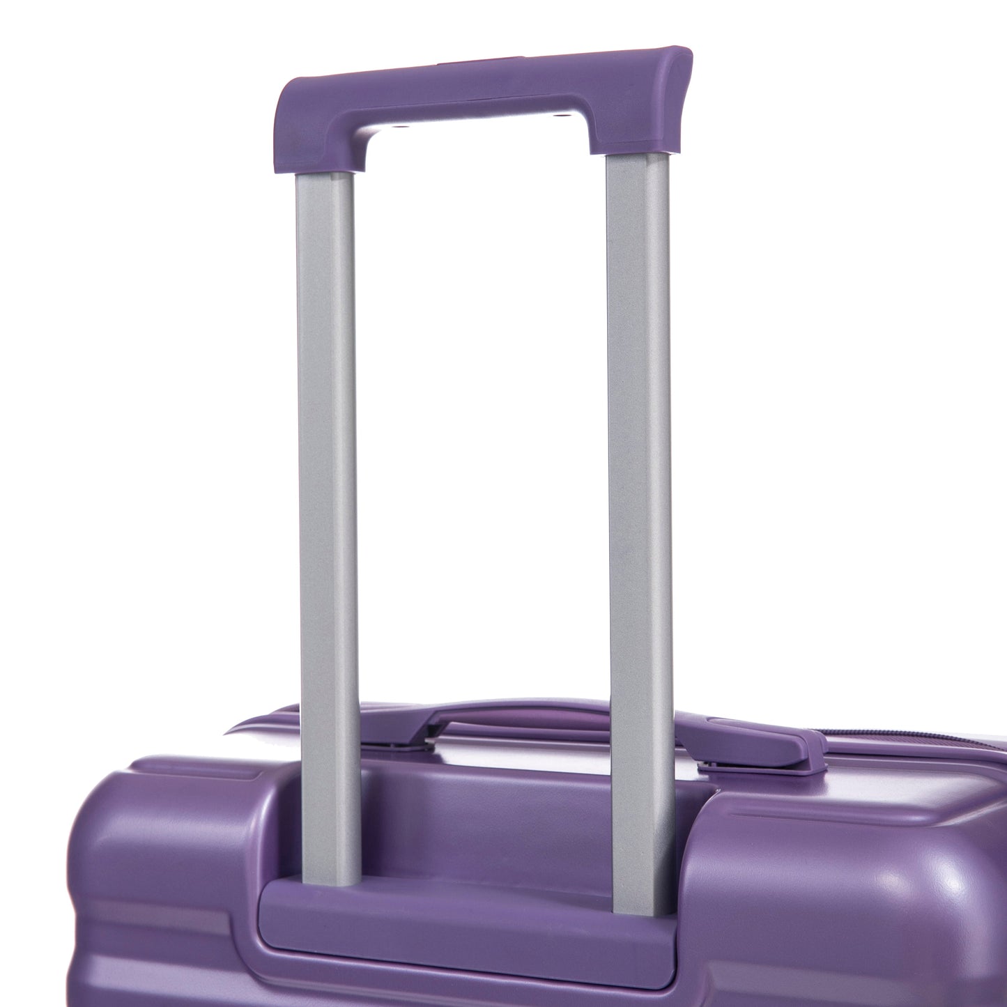 HIFINE Tourist 3-Piece ABS Spinner Wheel Luggage Set (Purple)