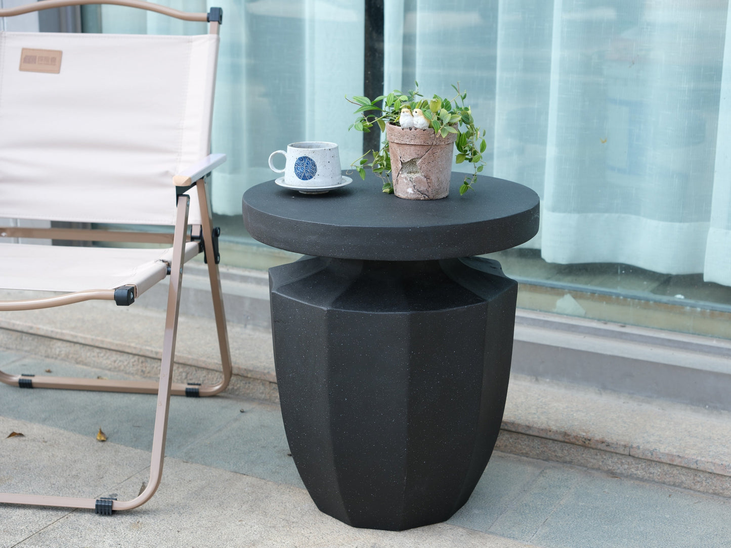 Decorative Garden End Table