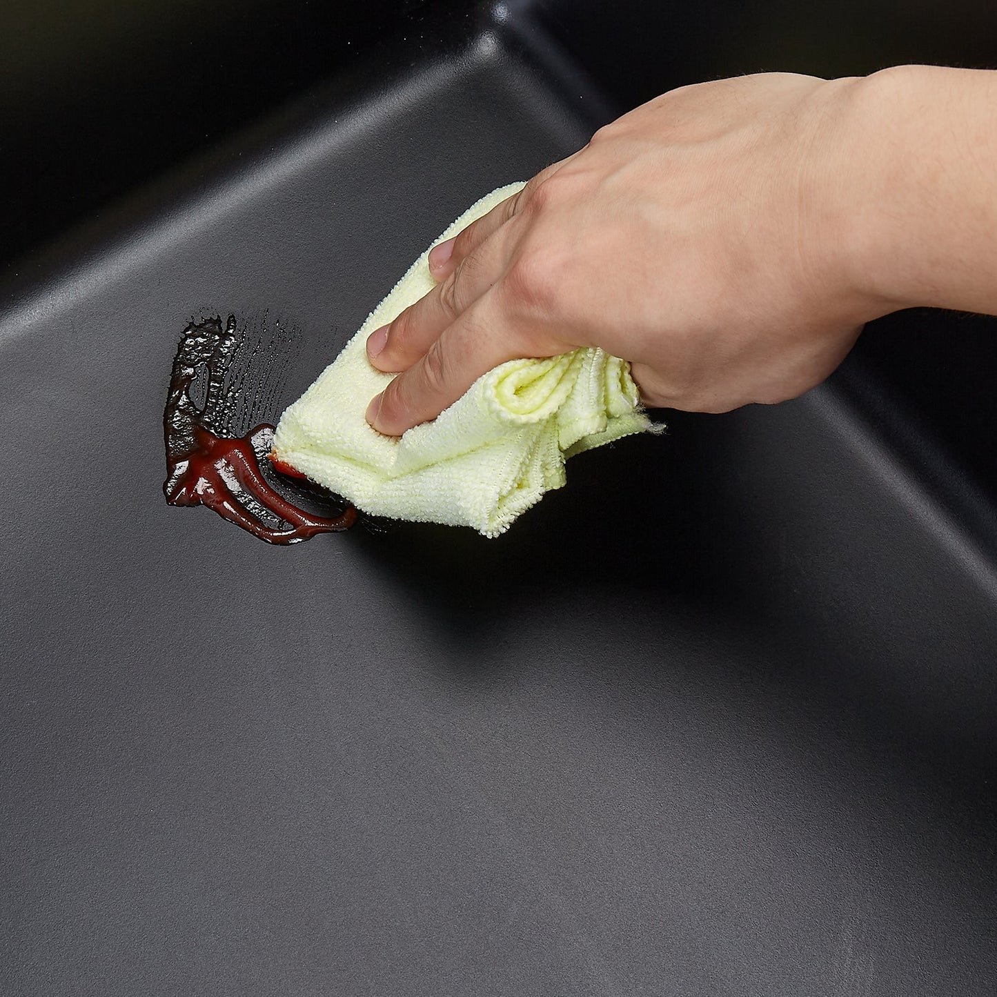 25 Inch Granite Kitchen Sink Top Mount Single Bowl Drop-In Basin for RV Bar