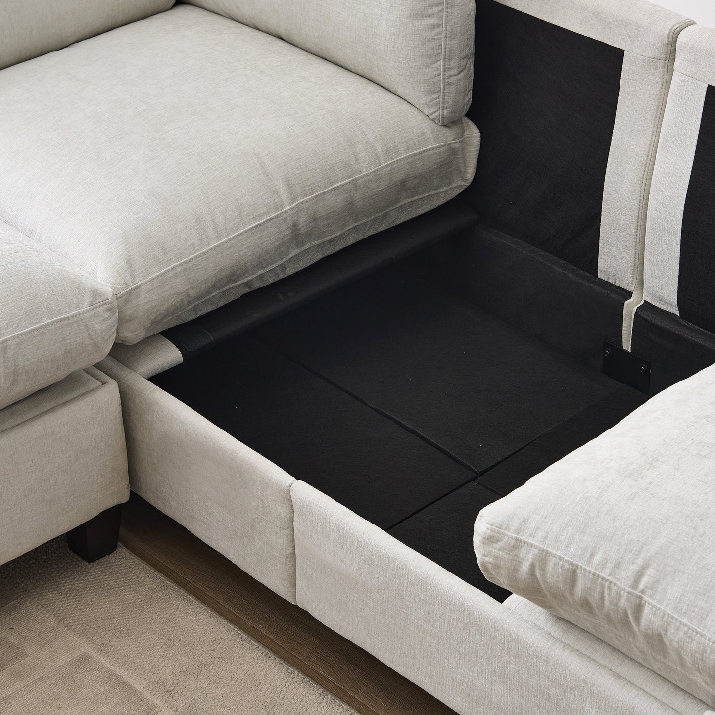 96.5" Sectional Couch for Living Room