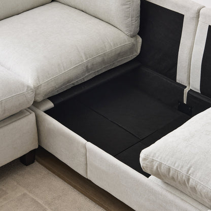 96.5" Sectional Couch for Living Room