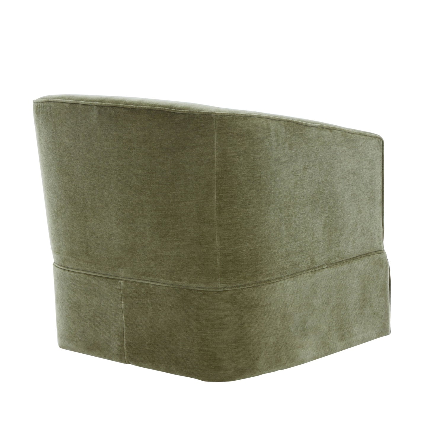 Elm - Skirted Swivel Chair