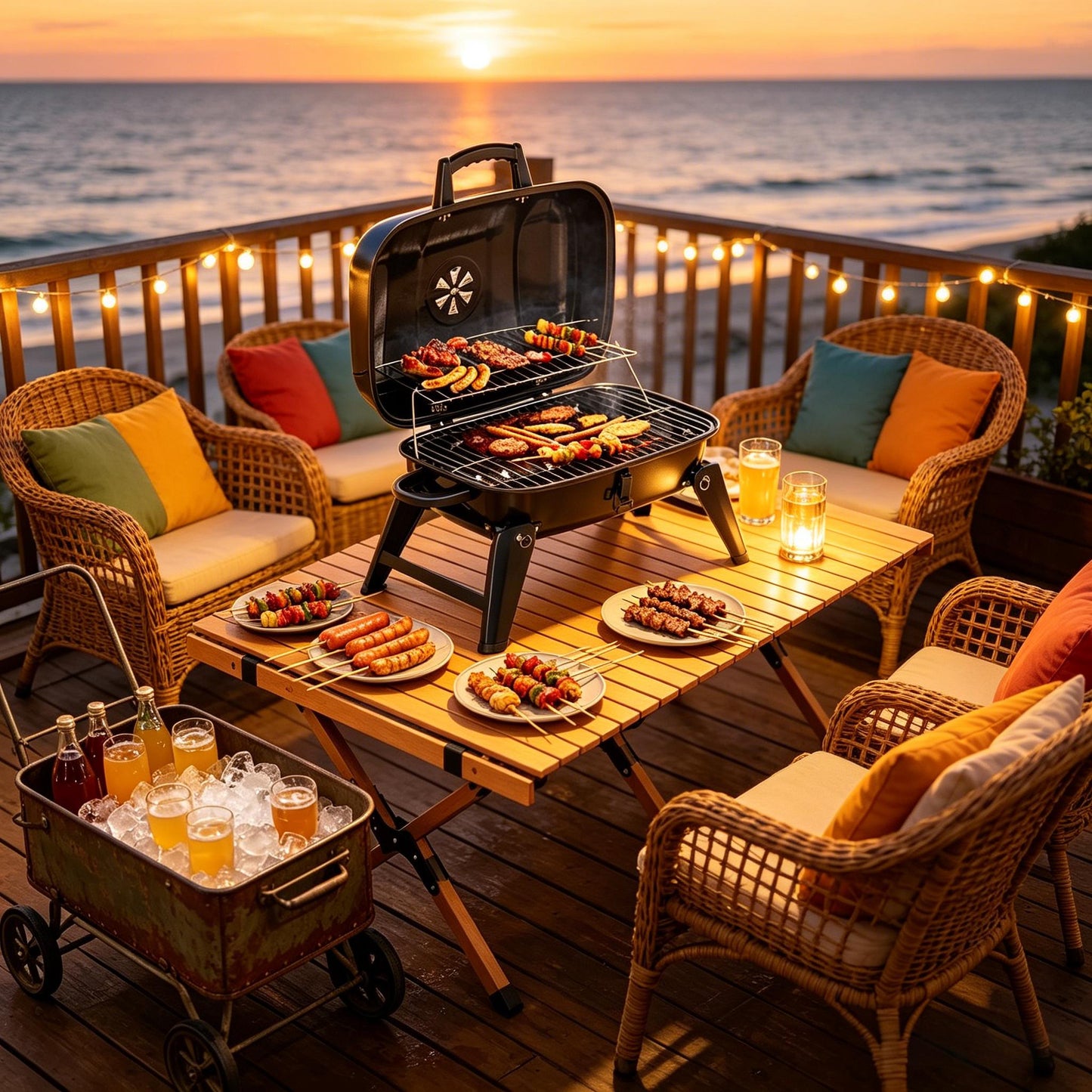 Small Portable Charcoal Grill