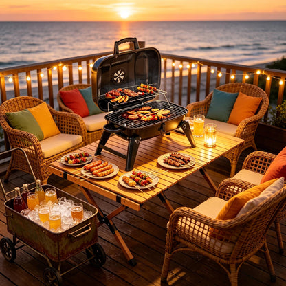 Small Portable Charcoal Grill