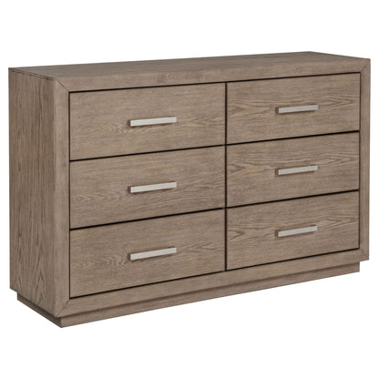 Kenora 5-piece Eastern King Bedroom Set Barley Brown