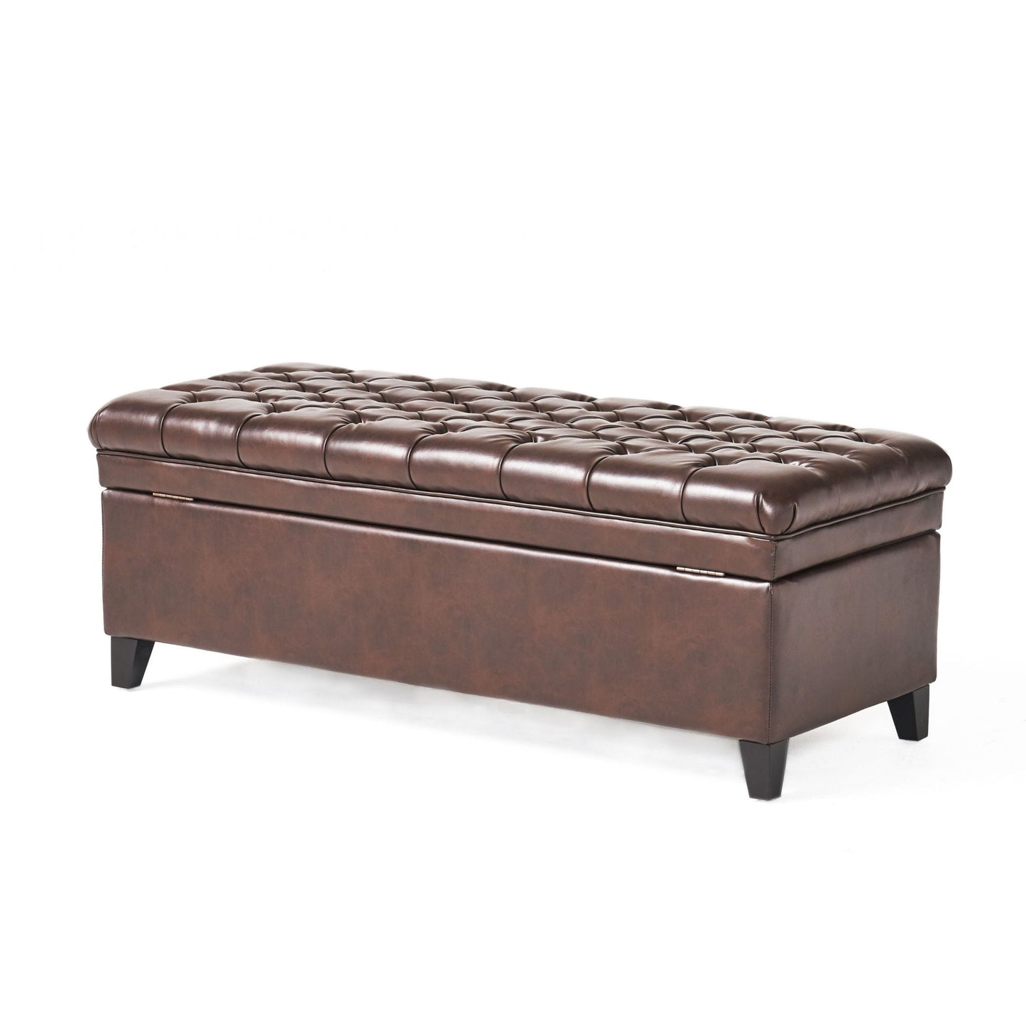 Juliana Storage Ottoman With Birch Legs