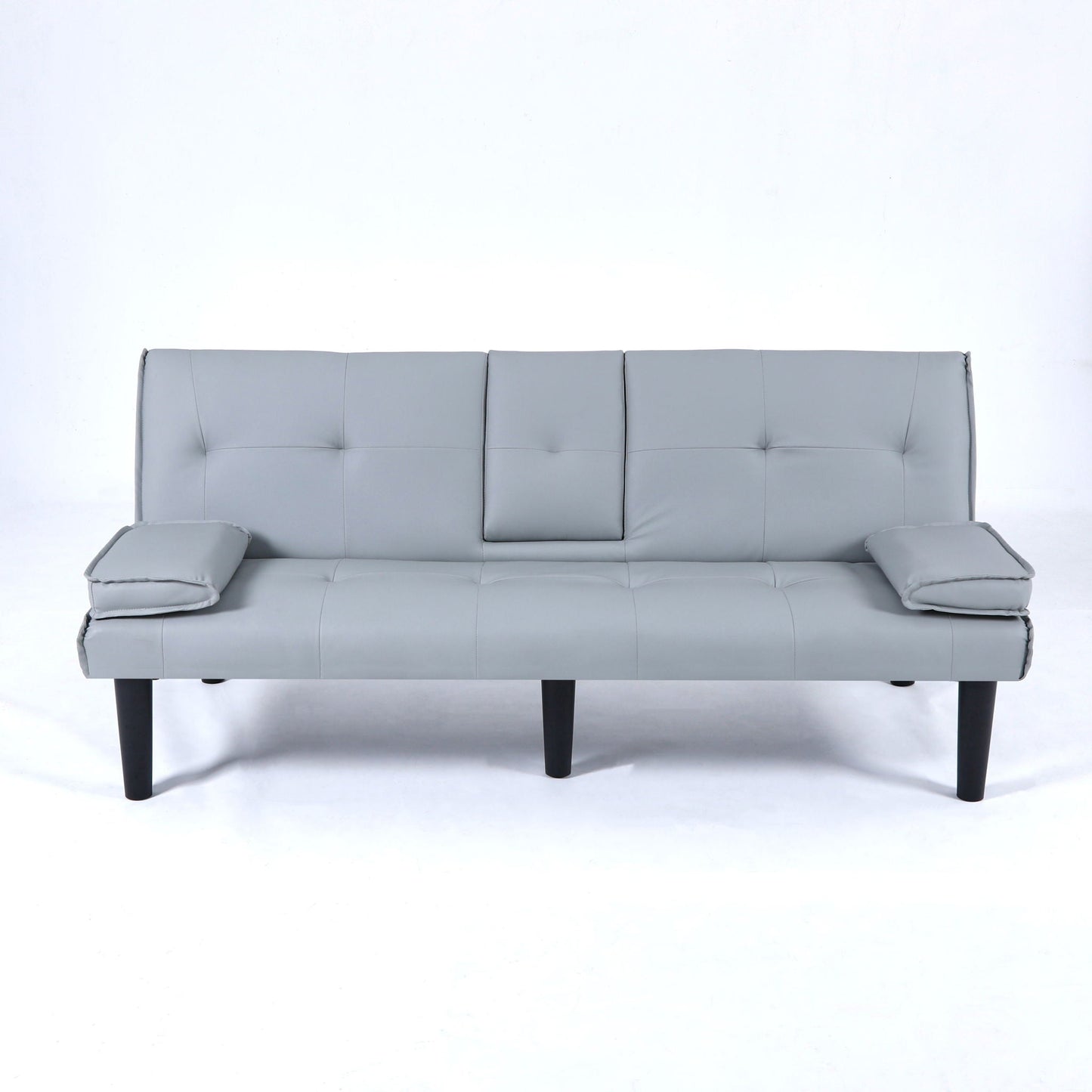 Sofa Bed With Foldable Design And Cup Holder