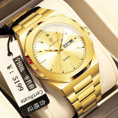 Men's Waterproof Luminous Quartz Watch